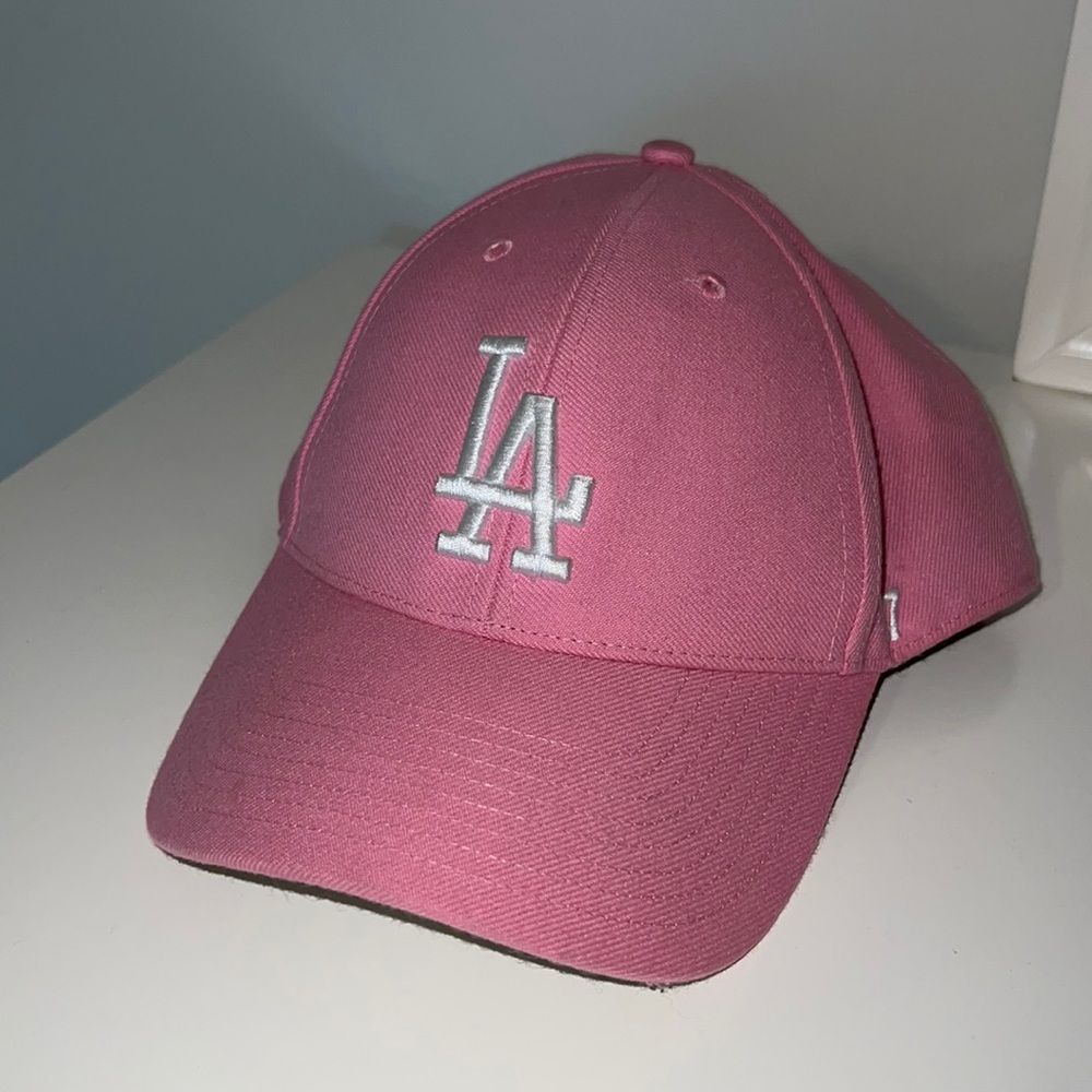 Los Angeles Dogers 47 Brand Pink Cap - LA Cap